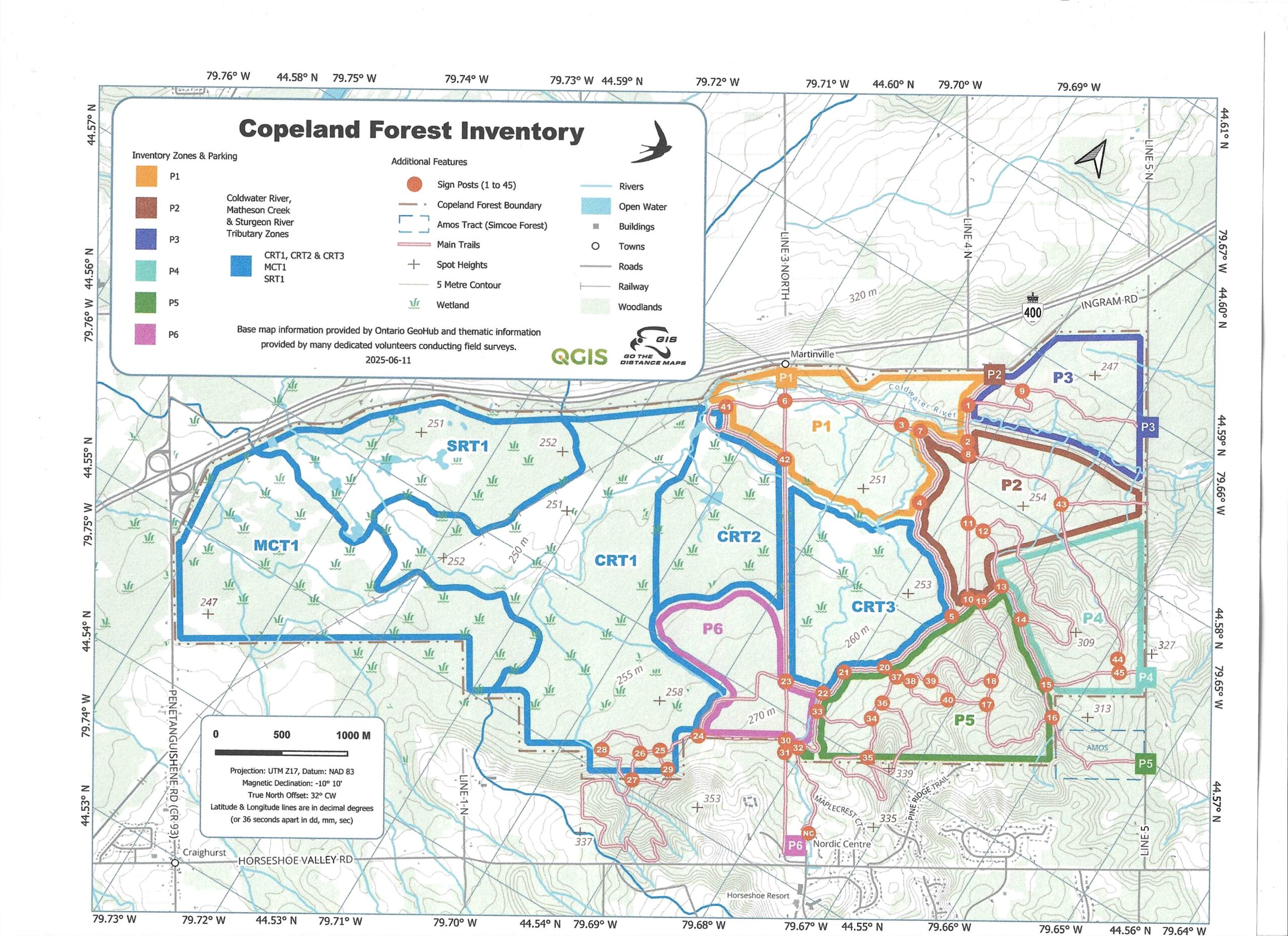 invasive species study area